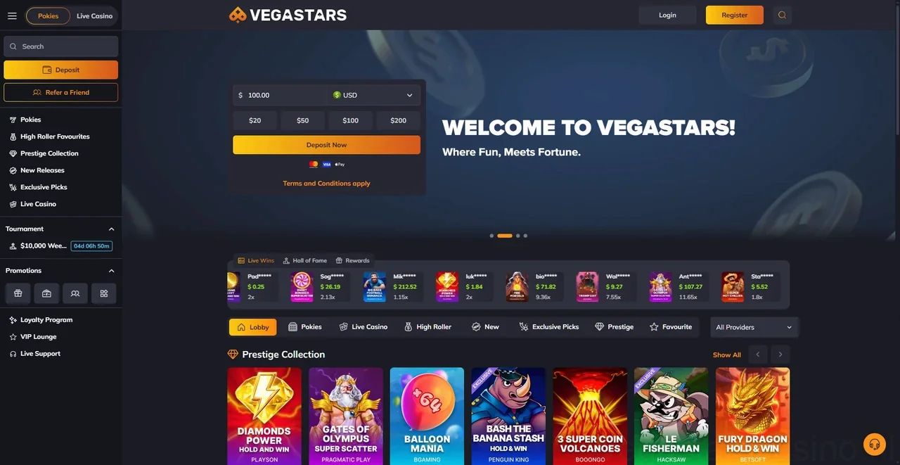 Vegastars Casino Casino